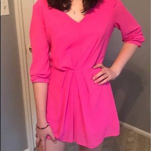 Francesca’s brand new fuchsia romper